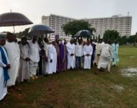 ‘500 clerics’ kick off 21 days prayer for Nigeria’s unity