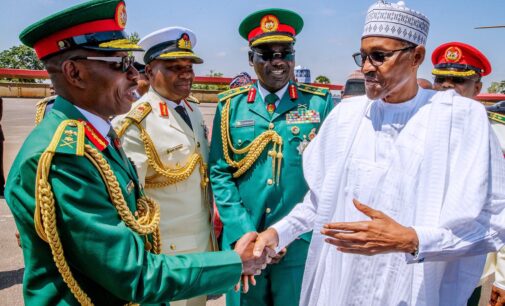 Buhari promotes Lamidi Adeosun to Lt Gen — same rank with Buratai