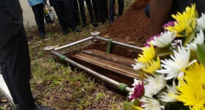 PHOTOS: Nigerian director killed in South Africa buried