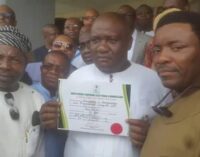 Finally, INEC issues certificate of return to Imo senator-elect
