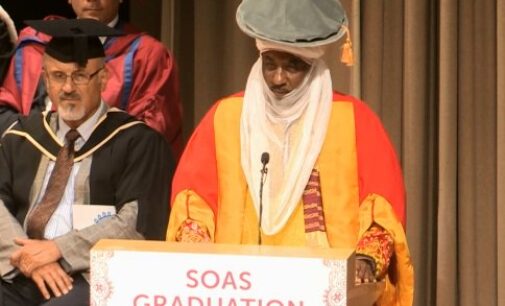 Sanusi bags honourary degree from SOAS University of London