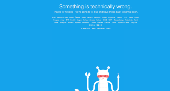 Twitter is back after technical glitch