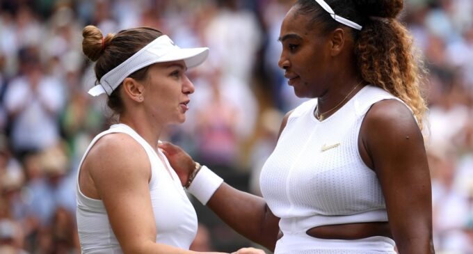 Halep crushes record-chasing Serena Williams  to win first Wimbledon title