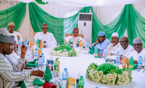 PHOTOS: Buhari hosts APC governors in Daura