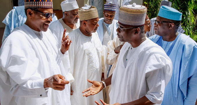 Financial autonomy for state assemblies suspended after Buhari’s meeting  with governors