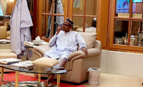 Presidential aide asks: Why are people angry over picture of Buhari using toothpick?