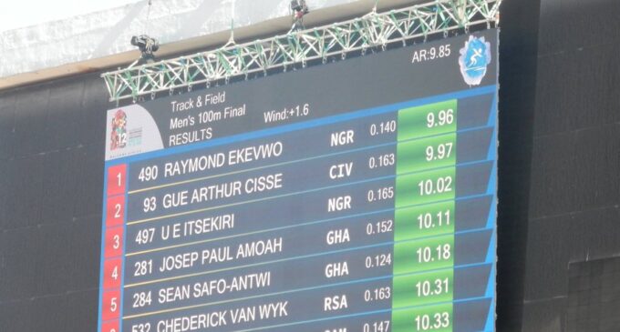 AAG 2019: Ekevwo becomes fastest man as Enekwechi set new shot put record