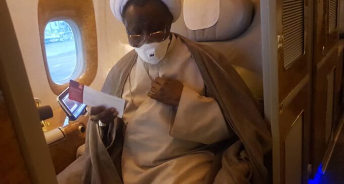 FG:  El-Zakzaky wanted to relocate to another country from India
