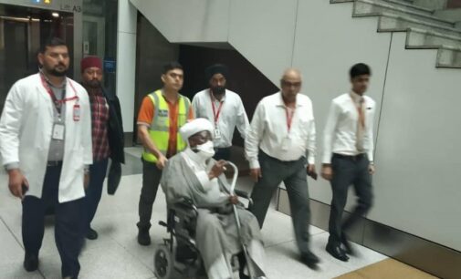 PHOTOS: Indian medics receive El-Zakzaky