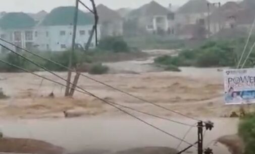 VIDEO: Flood sacks Abuja residents