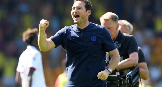 Lampard record first win at Chelsea as Liverpool thrash Arsenal to 12 EPL wins in a row