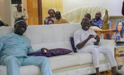 Obaseki pays surprise visit to Oshiomhole