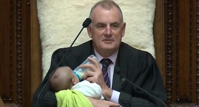 TRENDING VIDEO: New Zealand speaker feeds colleague’s baby during plenary
