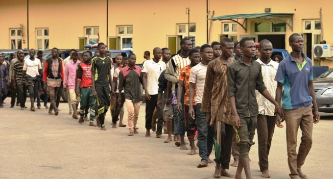 123 ‘suspicious-looking’ men from Jigawa detained in Lagos
