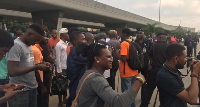 Police: Why we fired teargas at #RevolutionNow protesters (video)
