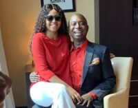 Regina Daniels poses with her husband, Ned Nwoko, in new photos