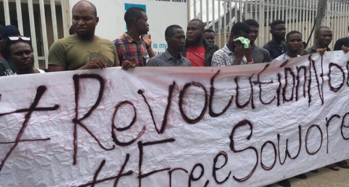 Sowore’s arrest won’t stop us from hitting the streets, says #RevolutionNow group
