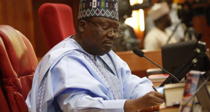 Lawan: FG borrowing to fund budgets because many agencies don’t deliver