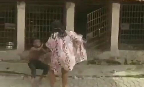 Woman ‘arrested’ after flogging, locking boy in dog cage