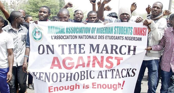 Xenophobic attacks: NANS pickets MTN, DSTV offices in Ogun