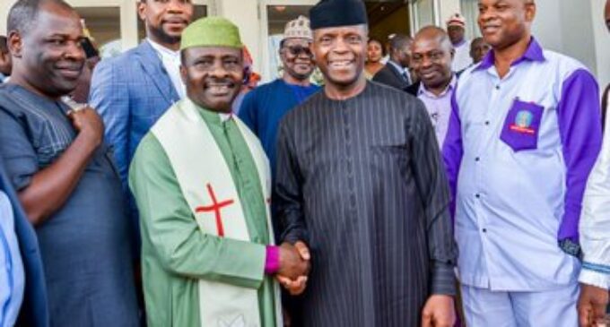 ‘The church will fight for him’ — CAN defends Osinbajo on N90bn allegation