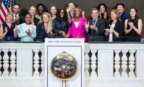 DJ Cuppy rings opening bell at New York Stock Exchange