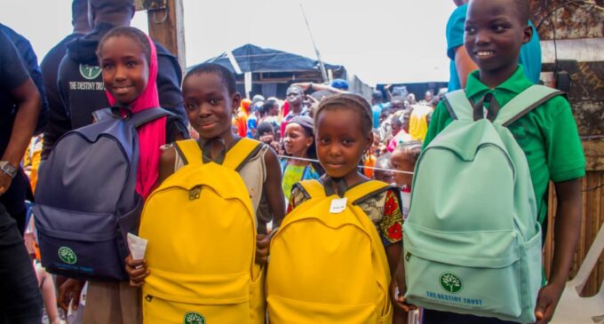 NGO assists homeless children in Lagos to return to school