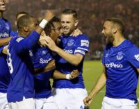 VIDEO: Alex Iwobi’s first premier league goal for Everton