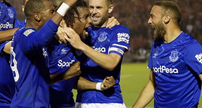 VIDEO: Alex Iwobi’s first premier league goal for Everton