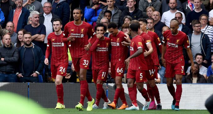 Liverpool maintain perfect start at Chelsea, ten-man Arsenal hurt Aston Villa