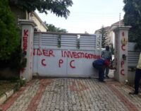 ICPC places NFF VP’s house under investigation over corruption case