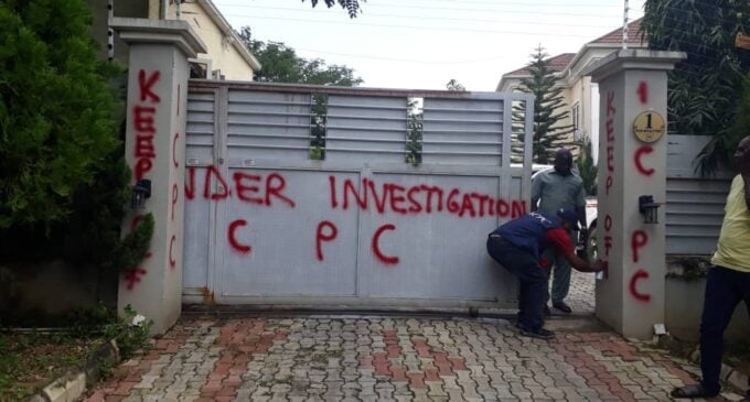 ICPC places NFF VP’s house under investigation over corruption case
