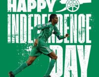 ‘Abeg comot for road’ — Arsenal celebrate Nigeria’s independence anniversary in pidgin