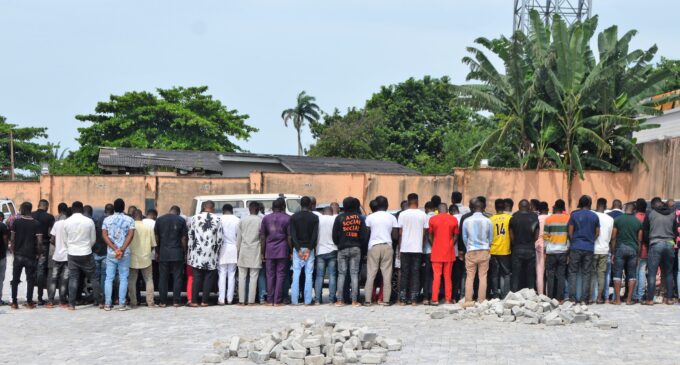 94 arrested as EFCC raids ‘Yahoo Boys’ party in Osun