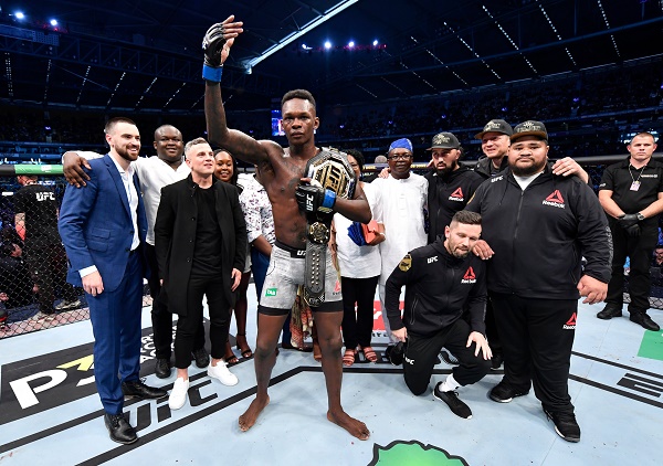 UFC 243: Nigeria’s Adesanya beats Whittaker to become middleweight champion