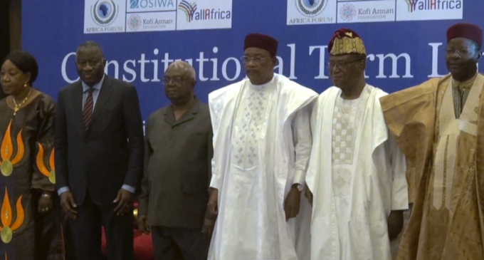 Jonathan, Sawyer ask African presidents to respect term limits