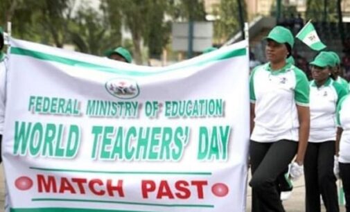 ‘Match or march?’ — Error on Teachers’ Day banner sparks comic reactions