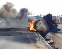 Onitsha fire: Buhari asks FRSC, transport ministry to work harder