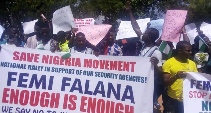 ‘There’s an attempt to silence Falana’ — CDHR raises the alarm