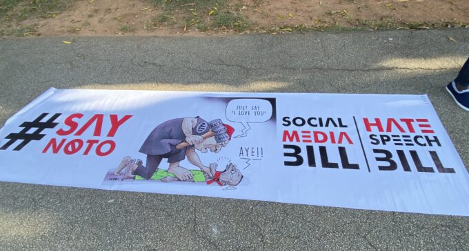 Group launches campaign against bills on social media, hate speech