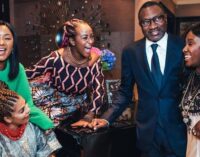 PHOTOS: DJ Cuppy attends Buckingham Palace dinner with family