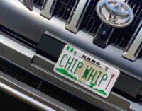 FRSC arrests producers of ‘Chip Whip’ number plate