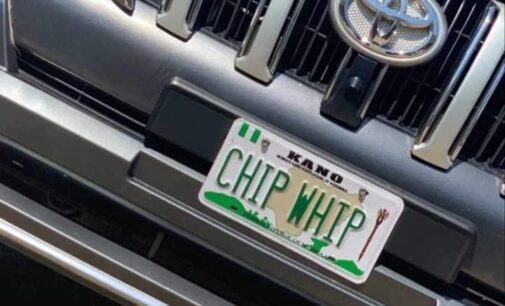 FRSC disowns Kano lawmaker’s ‘Chip Whip’ number plate