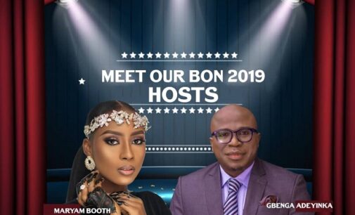 Maryam Booth, Gbenga Adeyinka to host 2019 BON Awards