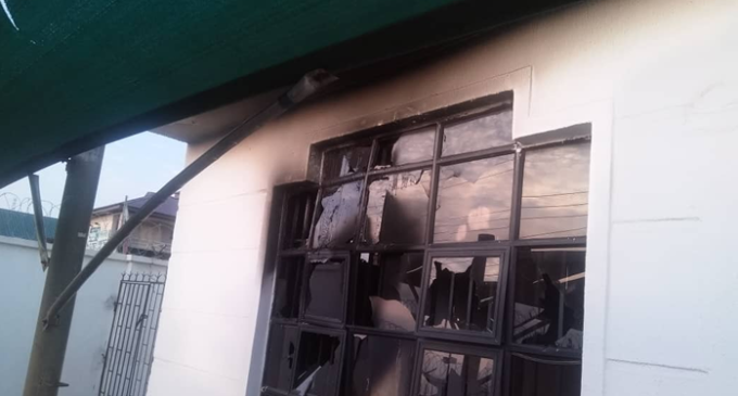 ‘Thugs’ set SDP office in Kogi on fire — four days to election