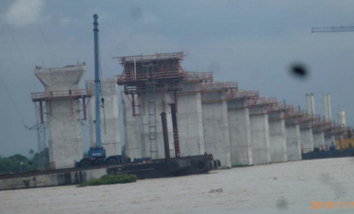 PHOTOS: Ongoing construction on 2nd Niger bridge