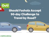The road trip challenge: Will Fashola accept it or not?