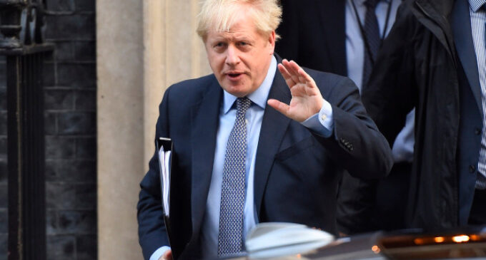 Boris Johnson says Britain will leave EU by Jan 31