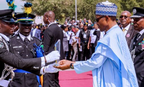 Take the trust Nigerians have in you seriously, Buhari tells police officers