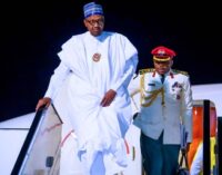 Buhari returns to Abuja after trip to Egypt